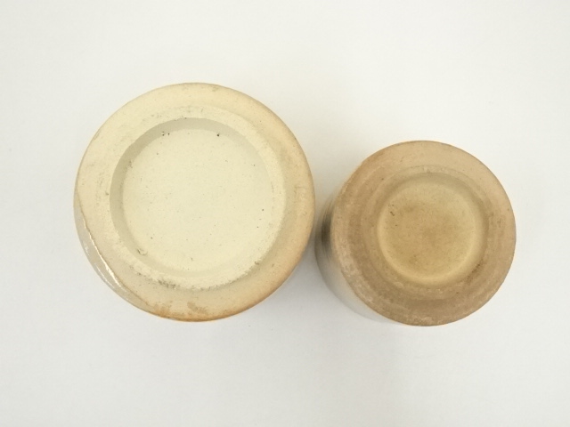 道具 ] - 道具 萩焼 十三代 坂田泥華造 夫婦湯呑（共箱） | ネット